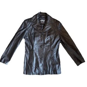 Vintage Wilsons Leather Jacket Women Medium